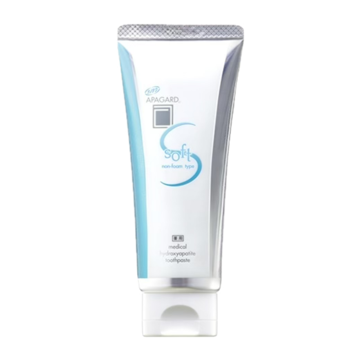 APAGARD SOFT Japanese fluoride-free toothpaste with nano Medical Hydroxyapatite, 80 g