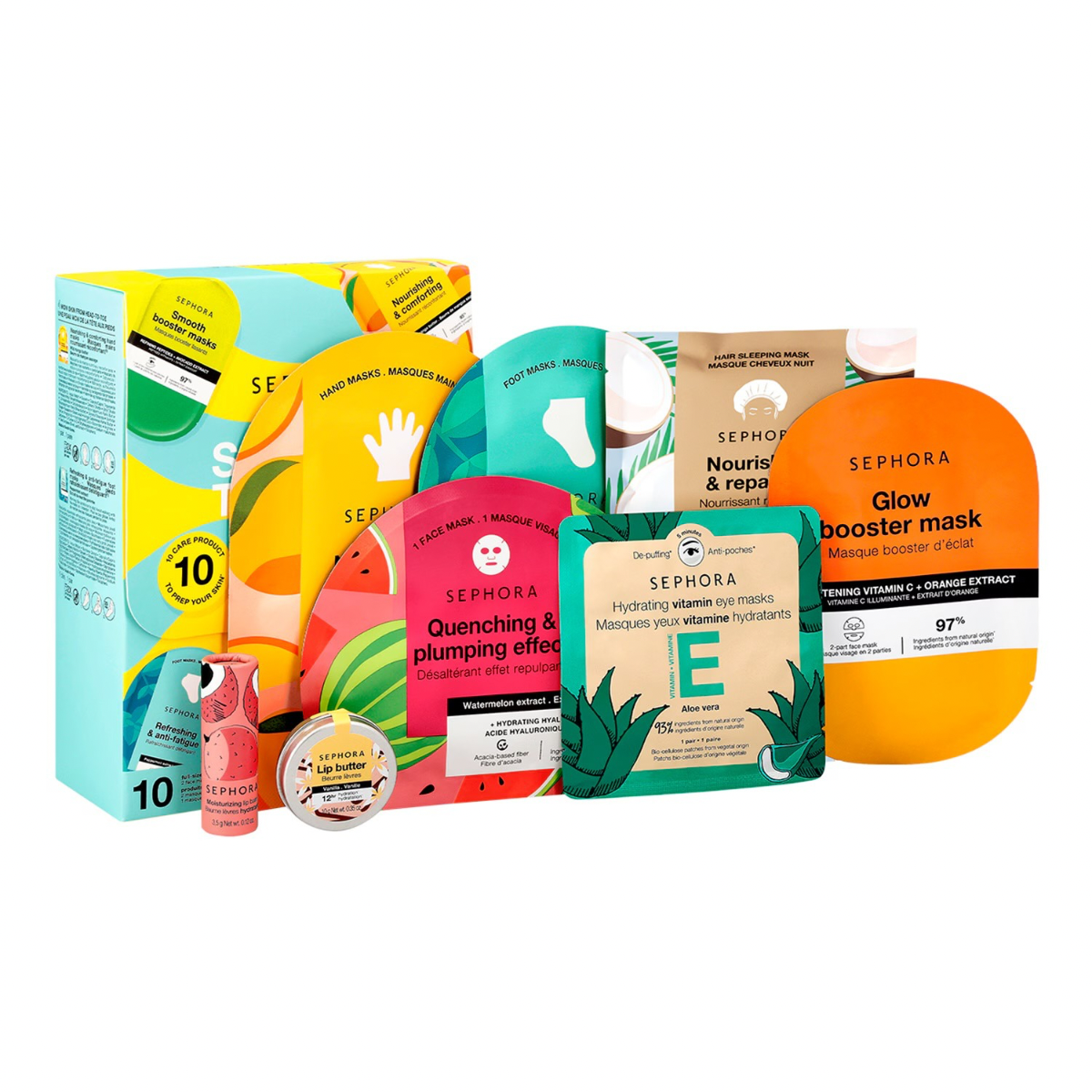 SEPHORA COLLECTION Colorful Summer Time Set, 10 pcs