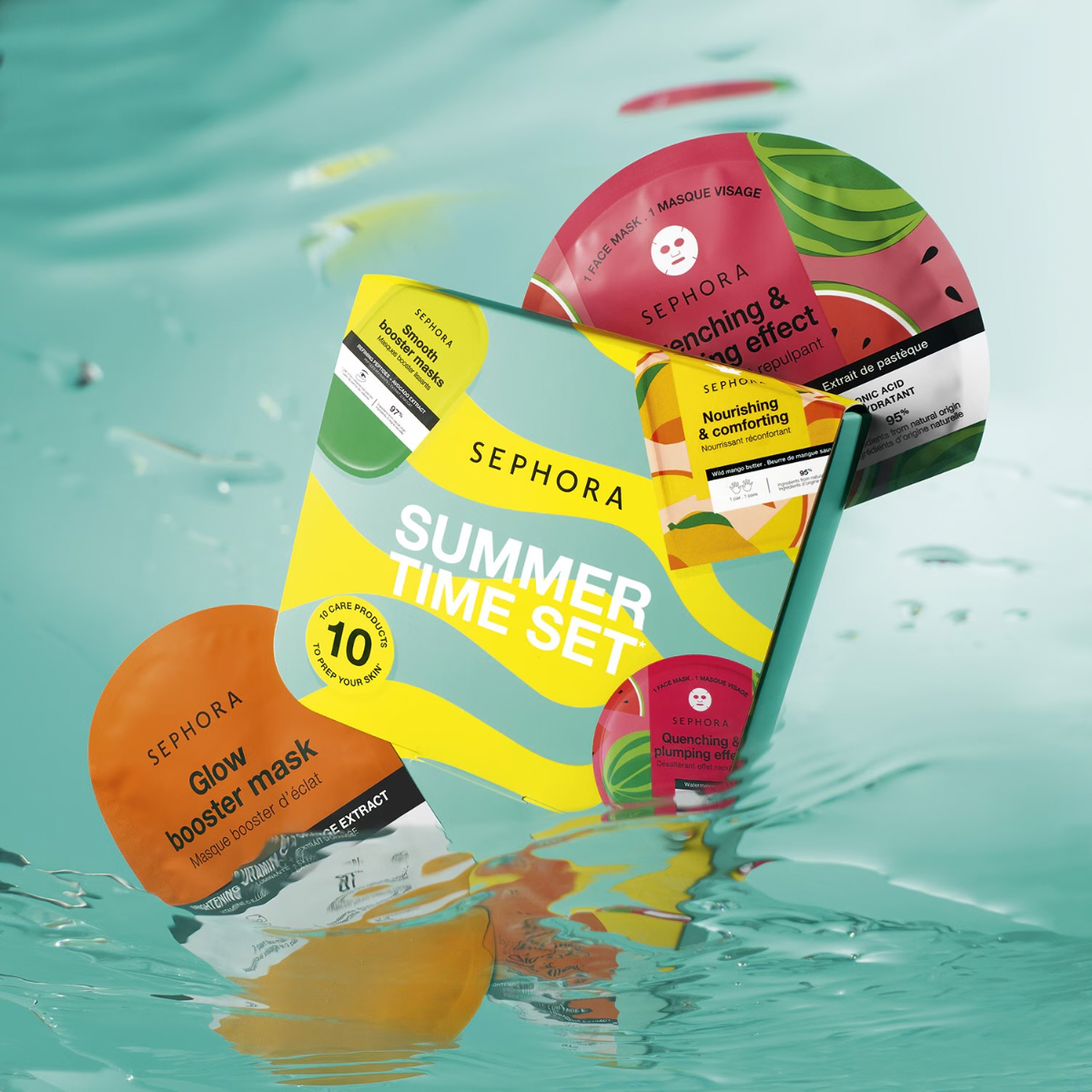 SEPHORA COLLECTION Colorful Summer Time Set, 10 pcs