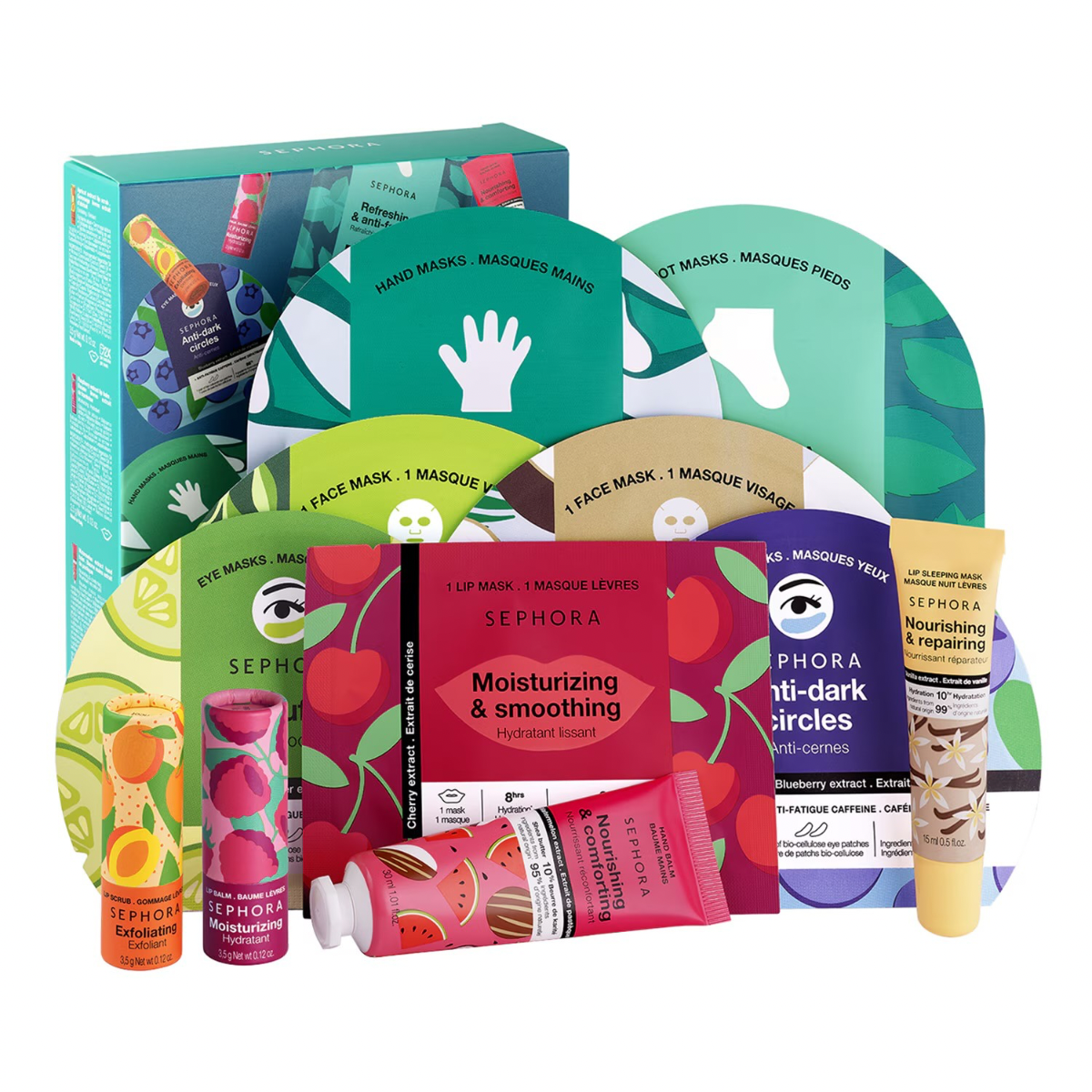 SEPHORA COLLECTION Discovery Kit Colorful Skincare, 11 pcs
