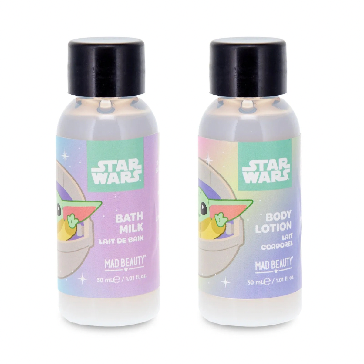MAD Beauty Star Wars Grogu Galaxy 24 dienų vonios ir kūno advento kalendorius