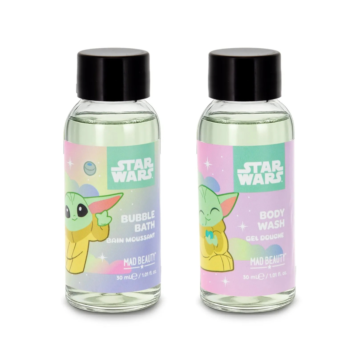 MAD Beauty Star Wars Grogu Galaxy 24 dienų vonios ir kūno advento kalendorius