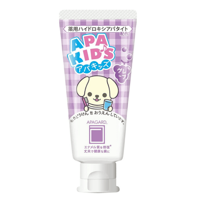APAGARD Apa-Kids viinamarja hambapasta, 60 g