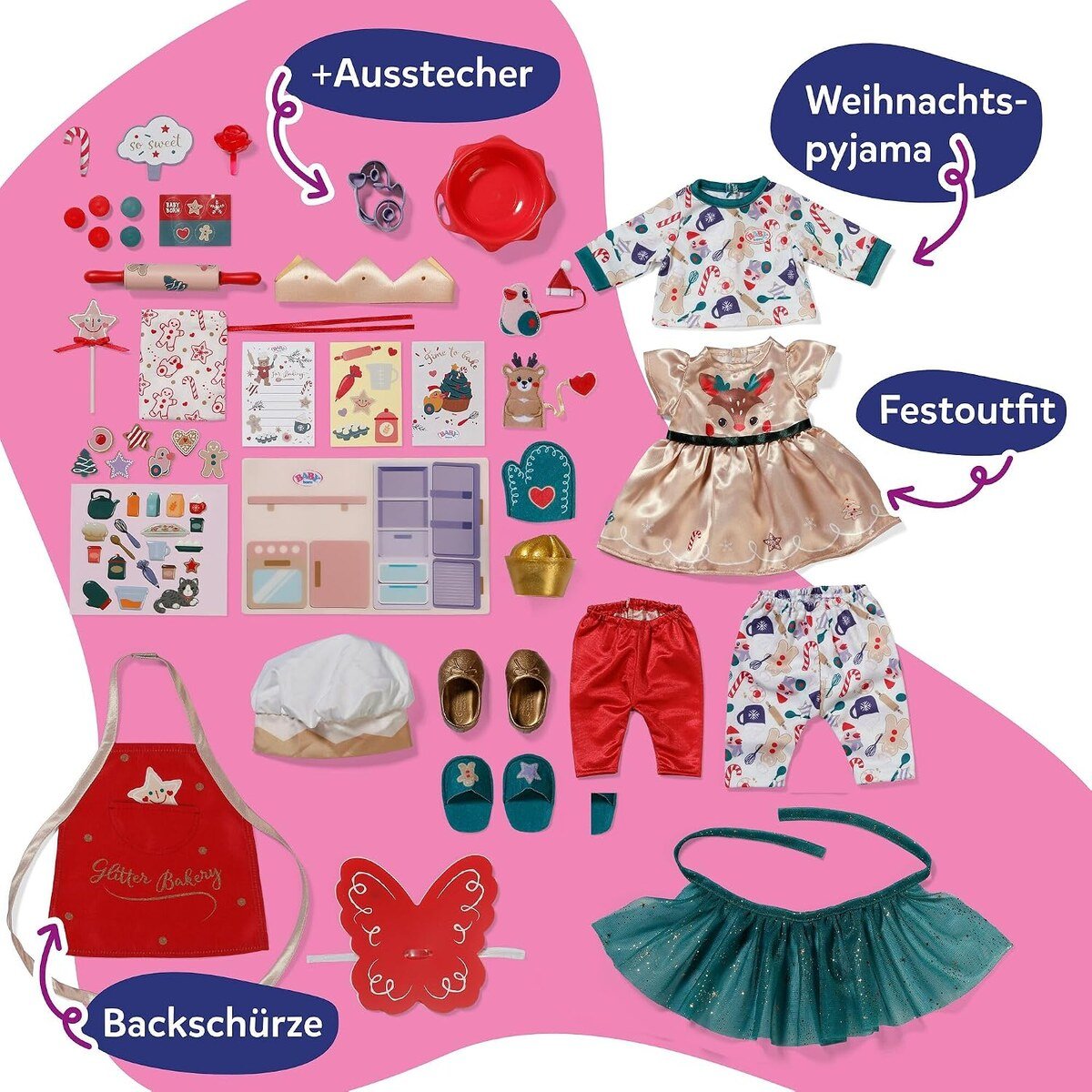 BABY born Christmas Bakery -joulukalenterit 2026 – Lastenurk.com