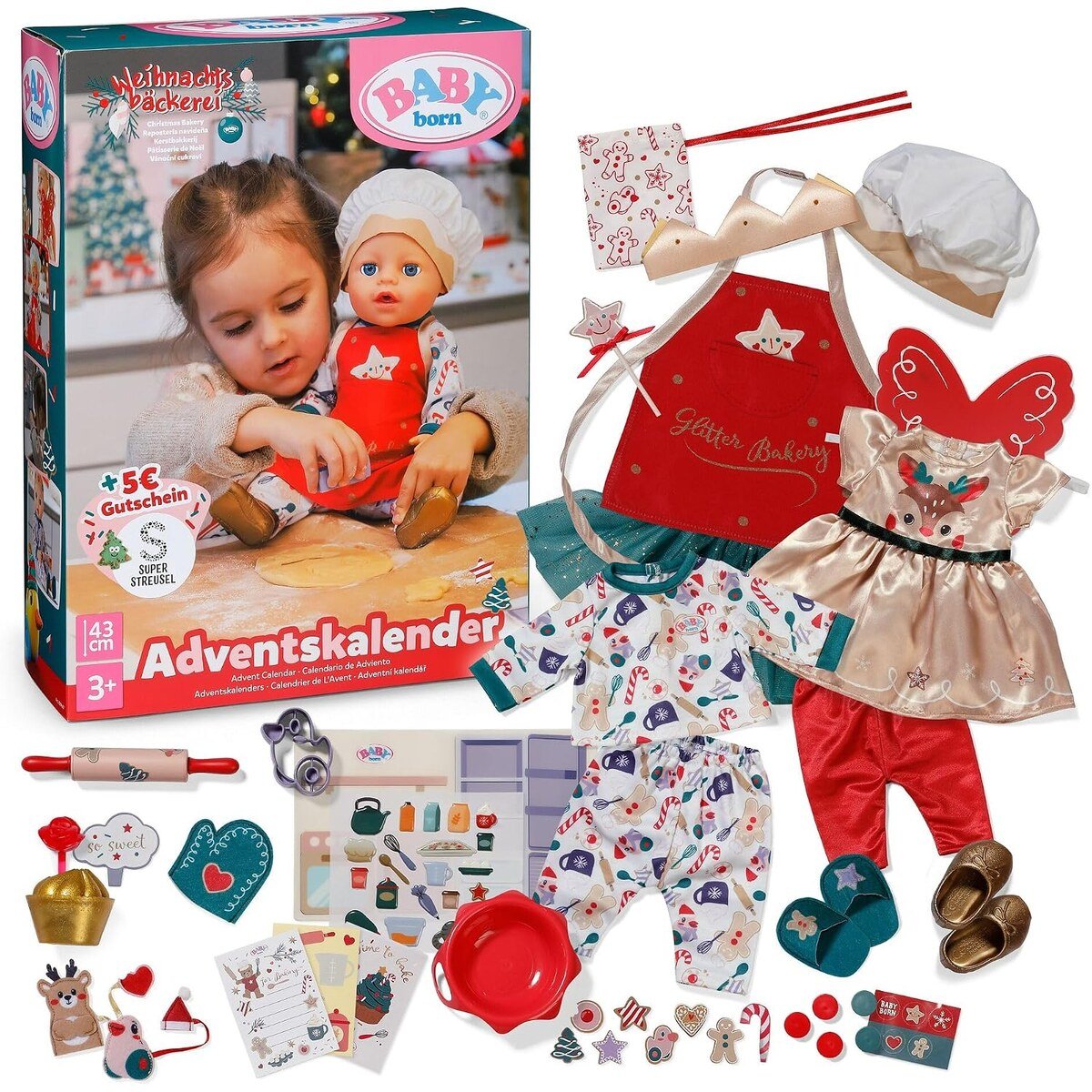 BABY born Christmas Bakery -joulukalenterit 2026 – Lastenurk.com