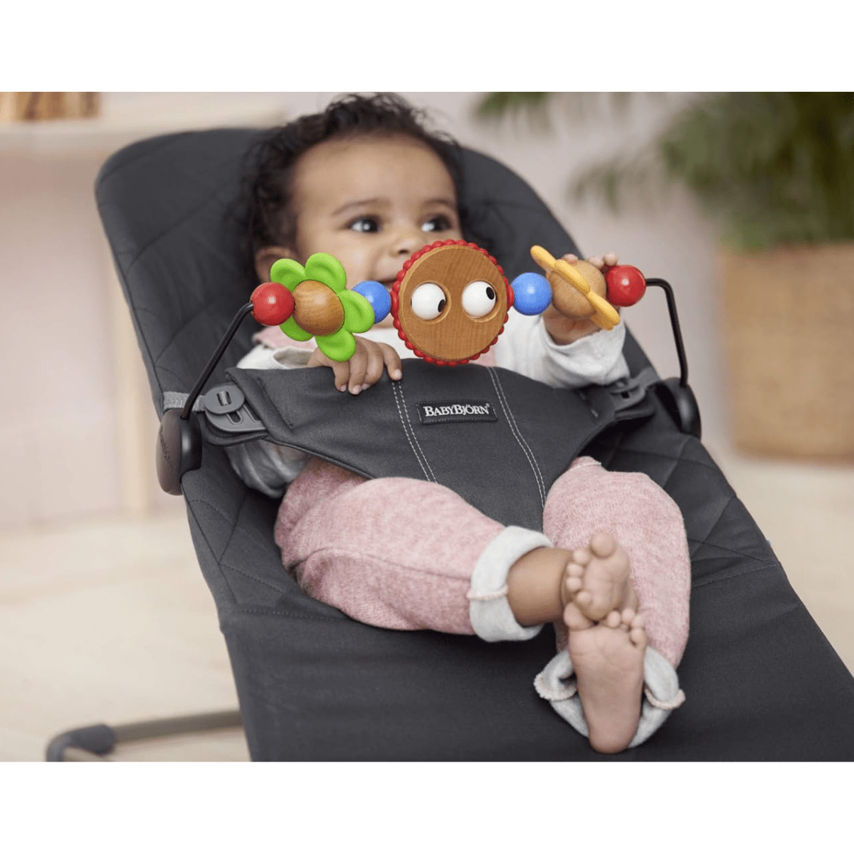 BabyBjörn baby bouncer toy — Googly Eyes - Lastenurk.com