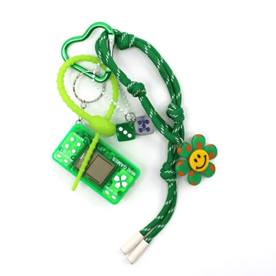 Väskcharm – Mini Game / Green