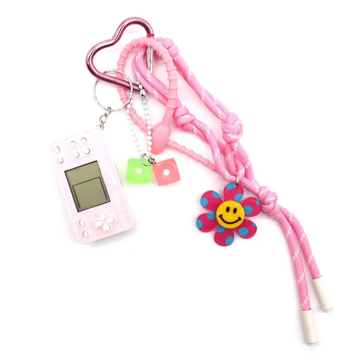 Bag charm — Mini Game / Pink - Lastenurk.com