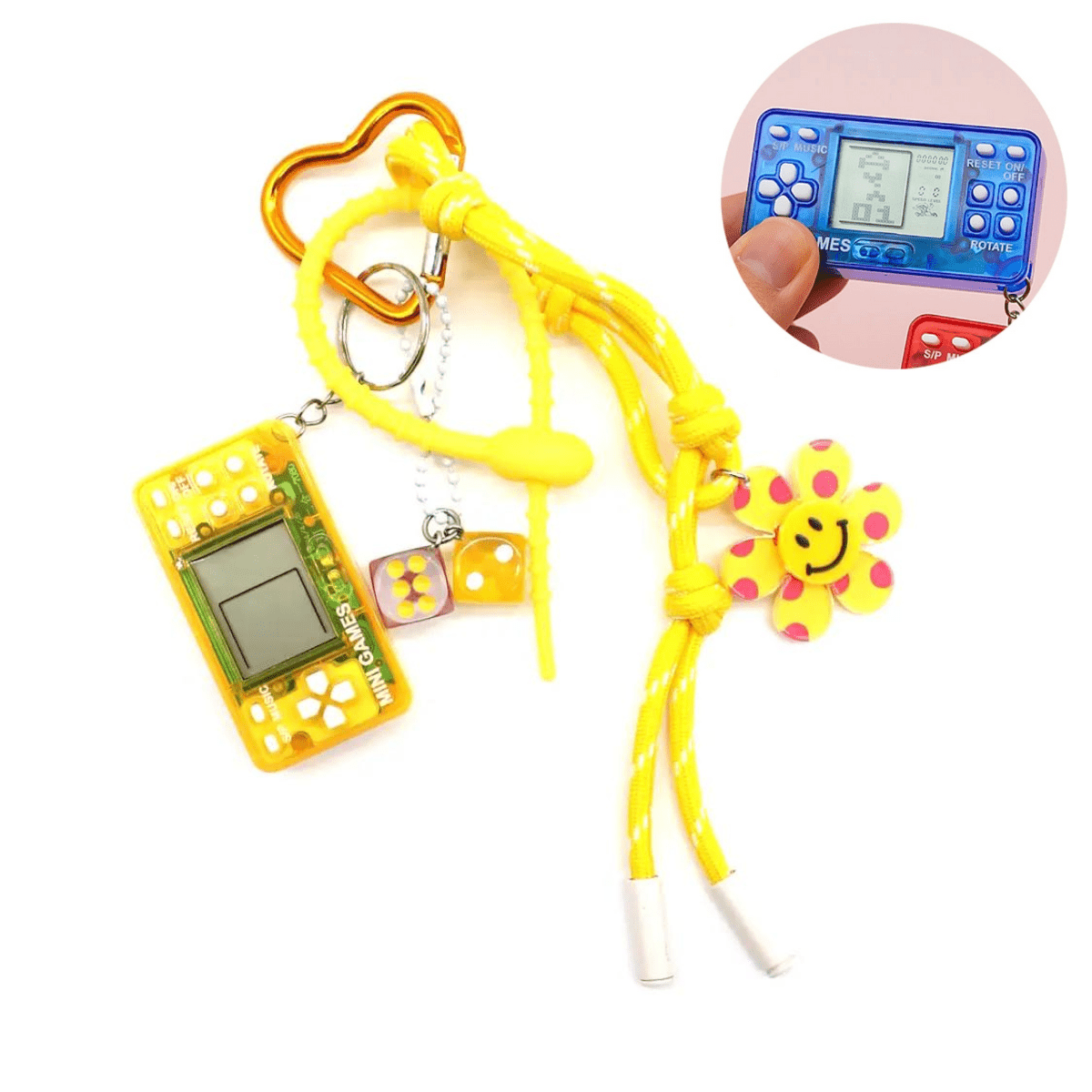 Bag charm — Mini Game / Yellow