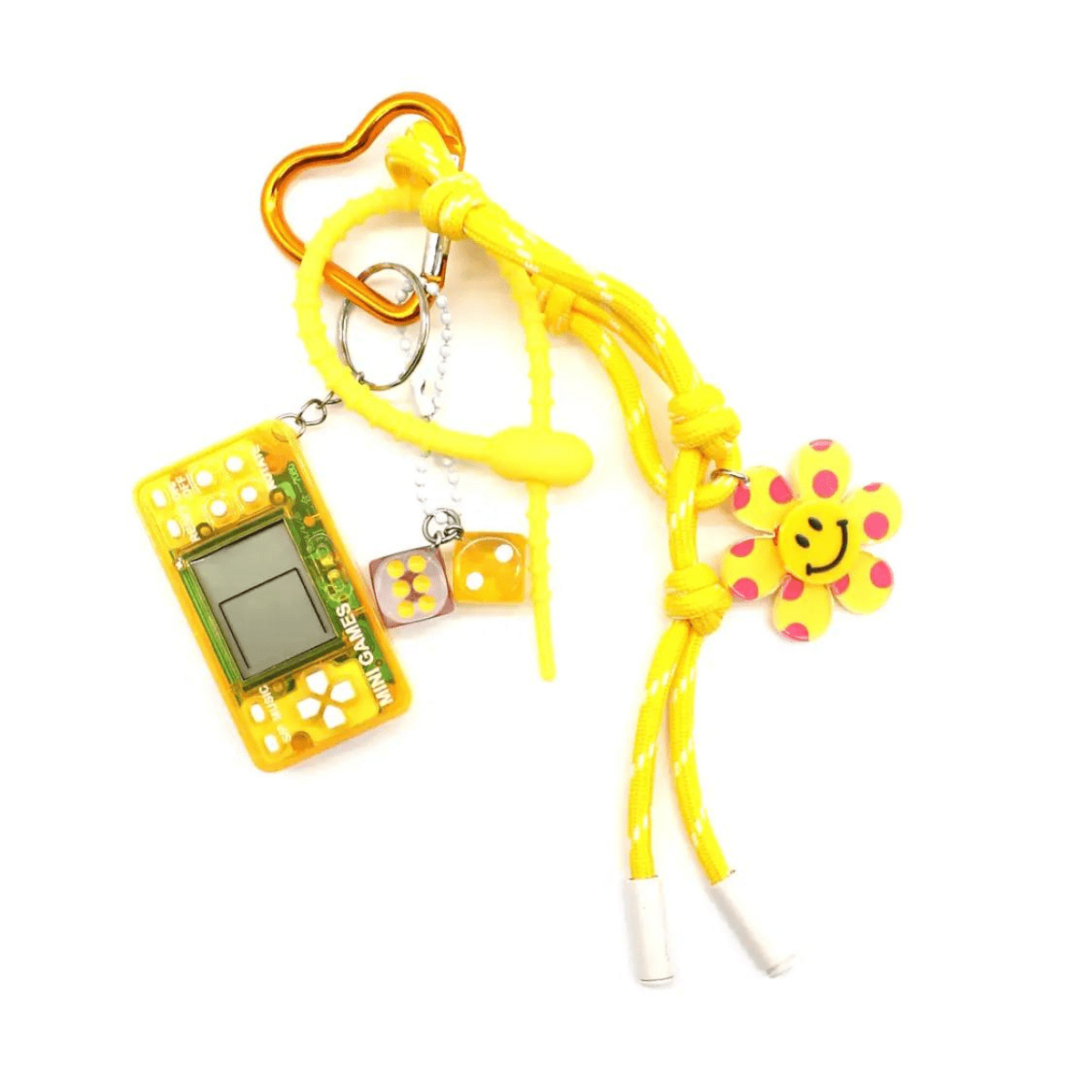 Bag charm — Mini Game / Yellow - Lastenurk.com