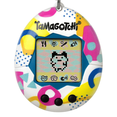 Bandai Tamagotchi Original — Memphis Style