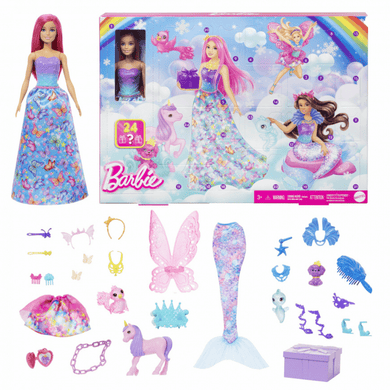 Barbie Dreamtopia advent calendar 2024