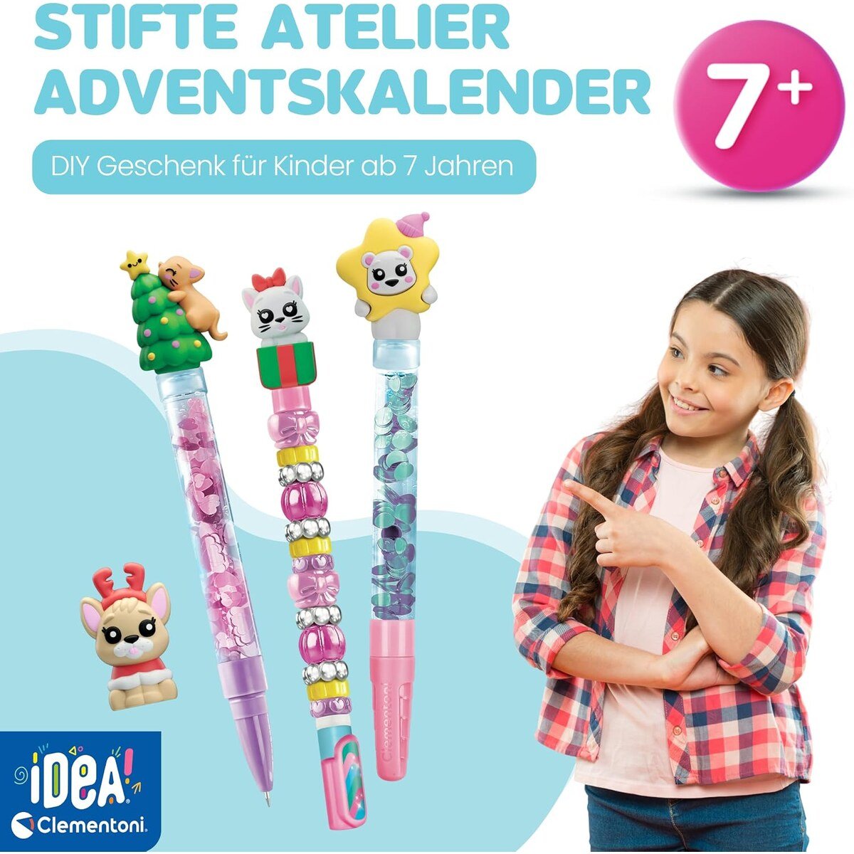 Clementoni Create Your Pens advent calendar 2026 - Lastenurk.com