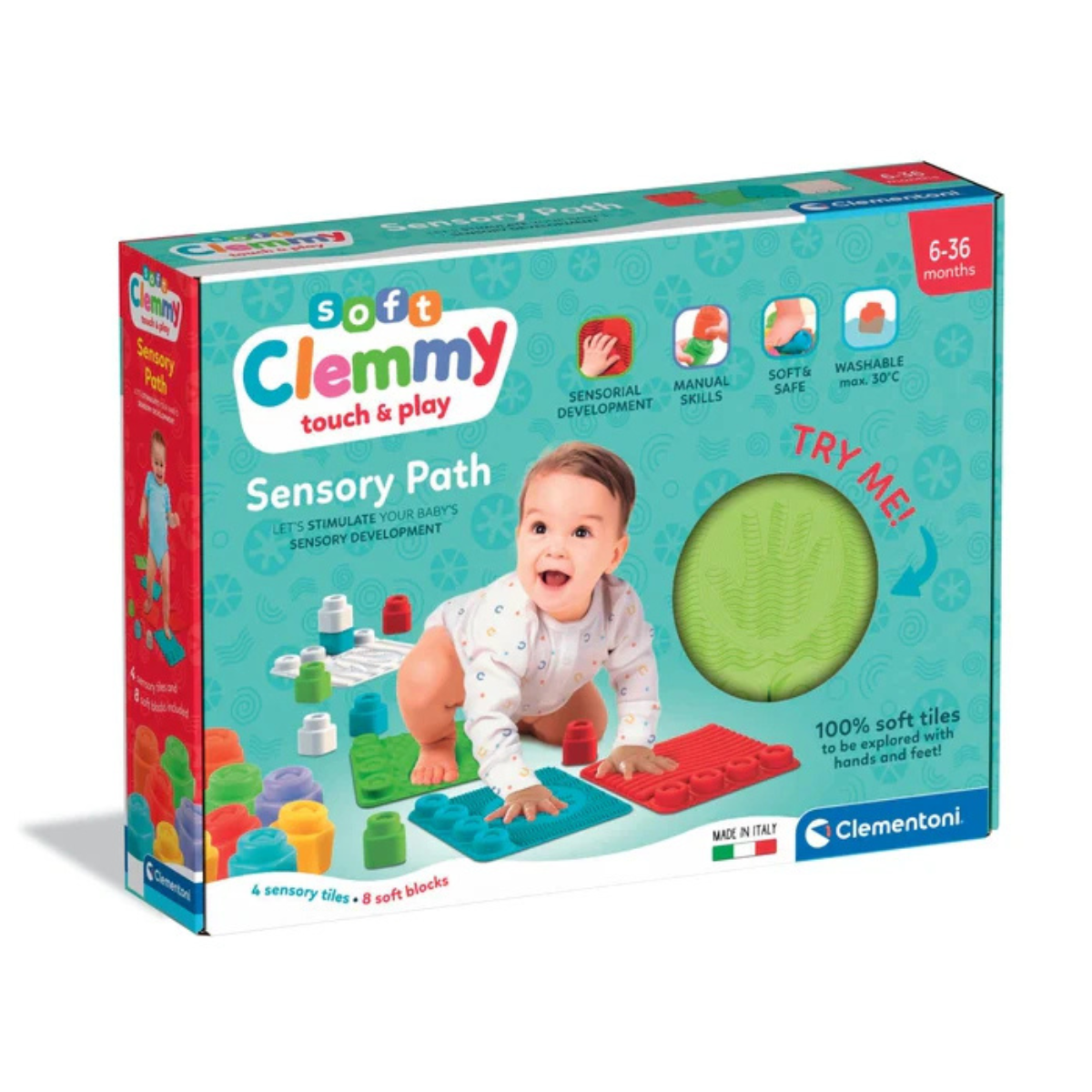 Clementoni Soft Clemmy Sensory Path - Lastenurk.com