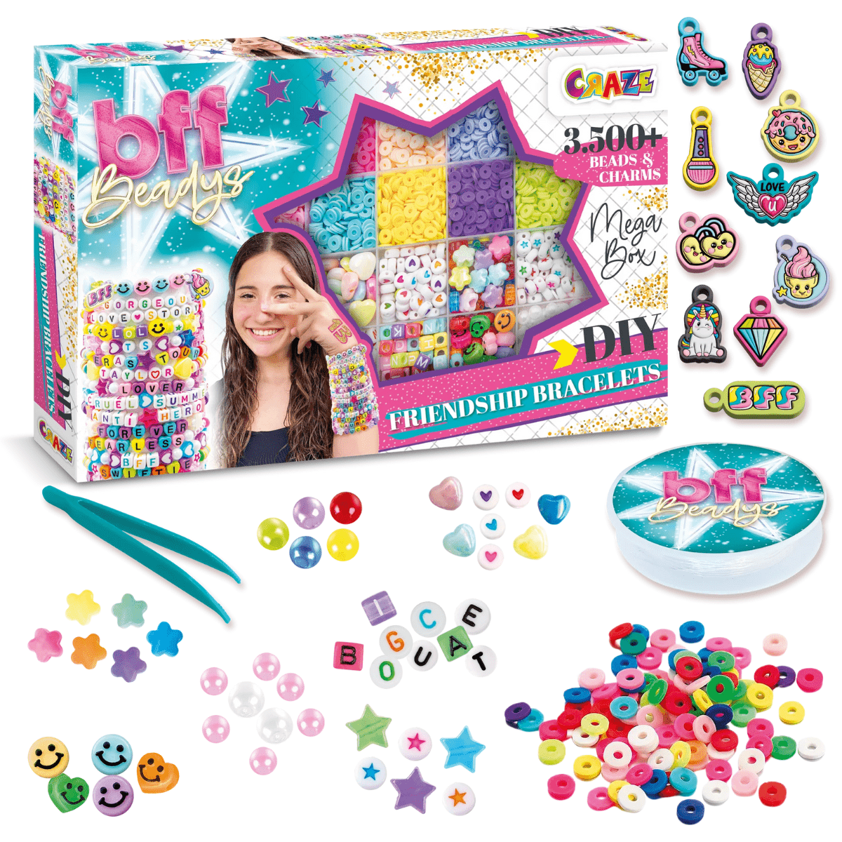 CRAZE BFF Beadys Mega Box