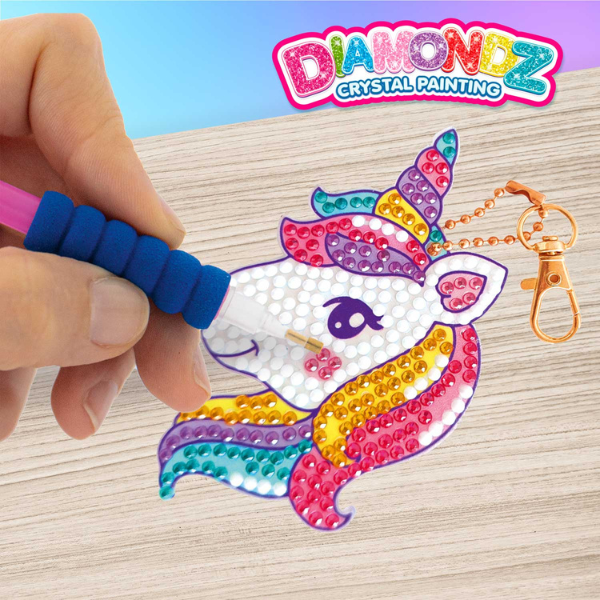 CRAZE DIAMONDS Keychain Set — Unicorn - Lastenurk.com