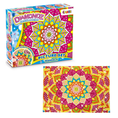 CRAZE DIAMONDZ Picture Set — Mandala