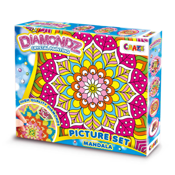 CRAZE DIAMONDZ Picture Set — Mandala