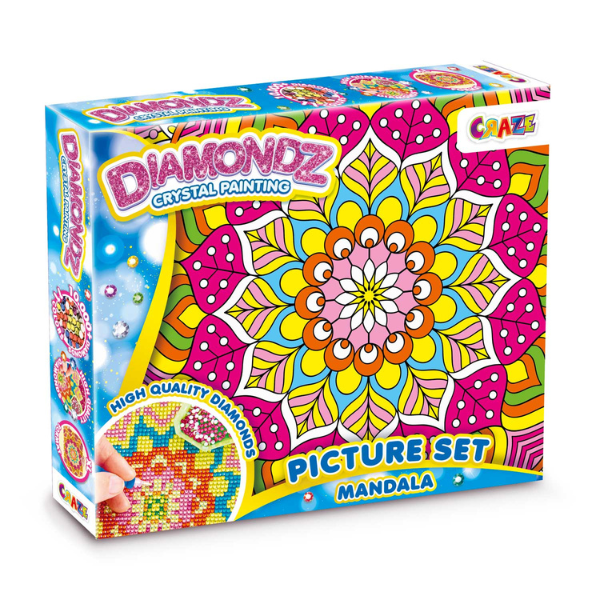 CRAZE DIAMONDZ Picture Set — Mandala