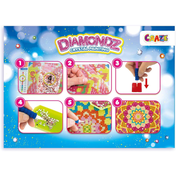 CRAZE DIAMONDZ Picture Set — Mandala