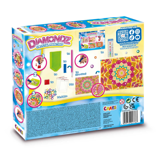 CRAZE DIAMONDZ Picture Set — Mandala - Lastenurk.com