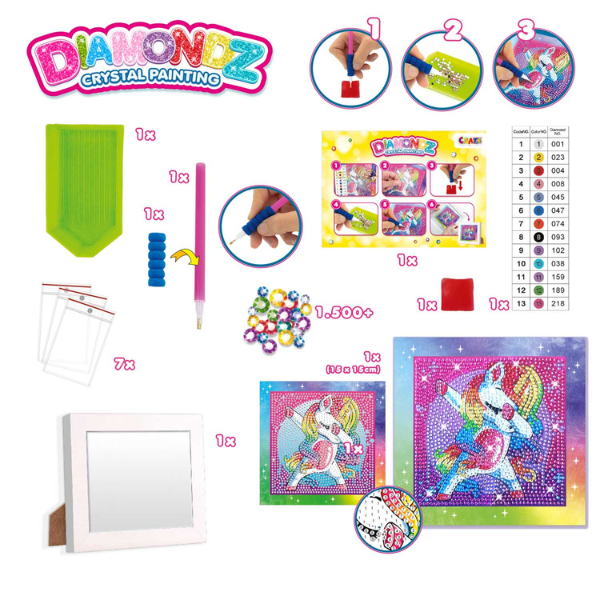 CRAZE DIAMONDZ Unicorn Starter Set - Lastenurk.com
