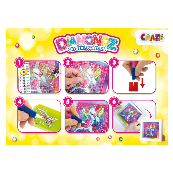 CRAZE DIAMONDZ Unicorn Starter Set - Lastenurk.com