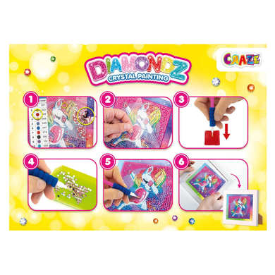 CRAZE DIAMONDZ Unicorn Starter Set