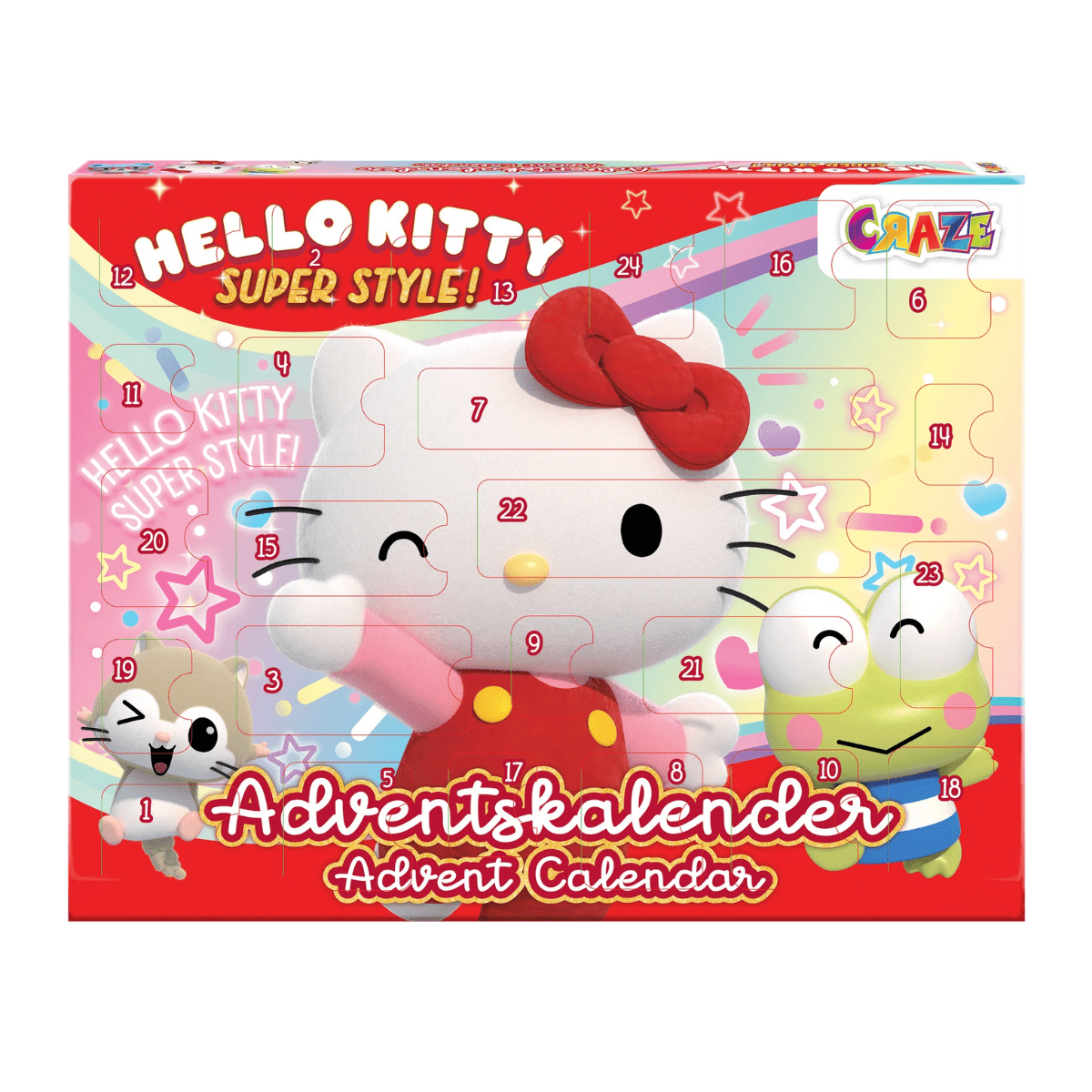 Адвент-календарь CRAZE Hello Kitty Super Style