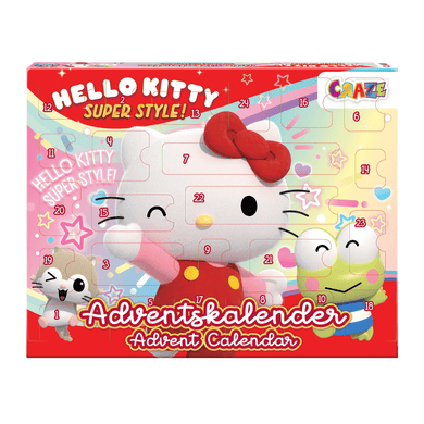 CRAZE Hello Kitty Super Style adventskalender