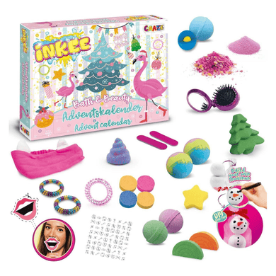 CRAZE INKEE Bath and Beauty advent calendar