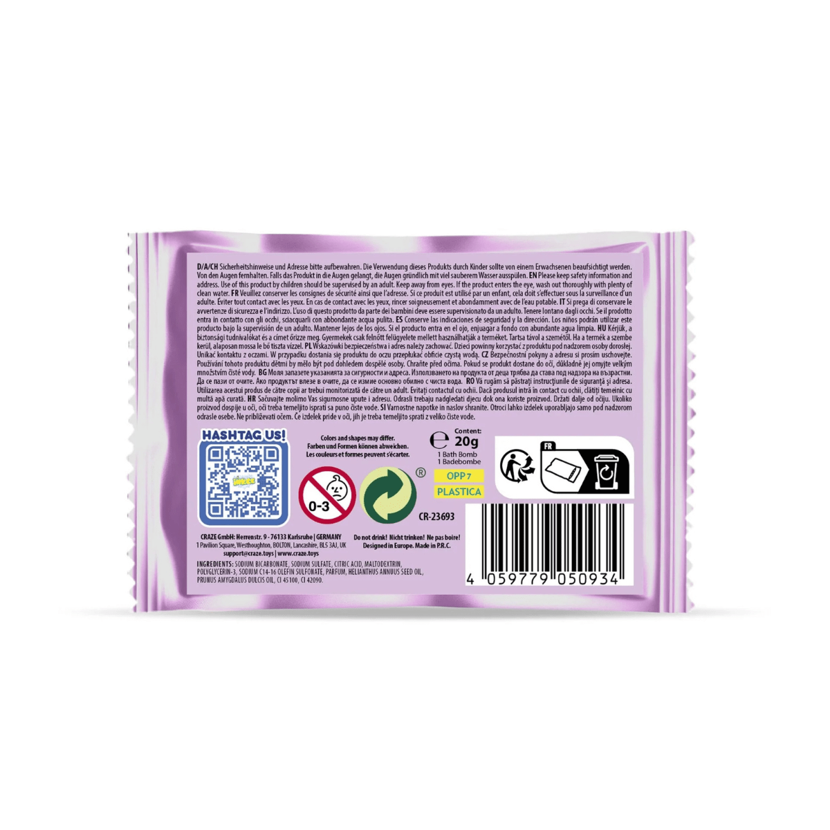 INKEE Bath Fizzer — närimiskumm