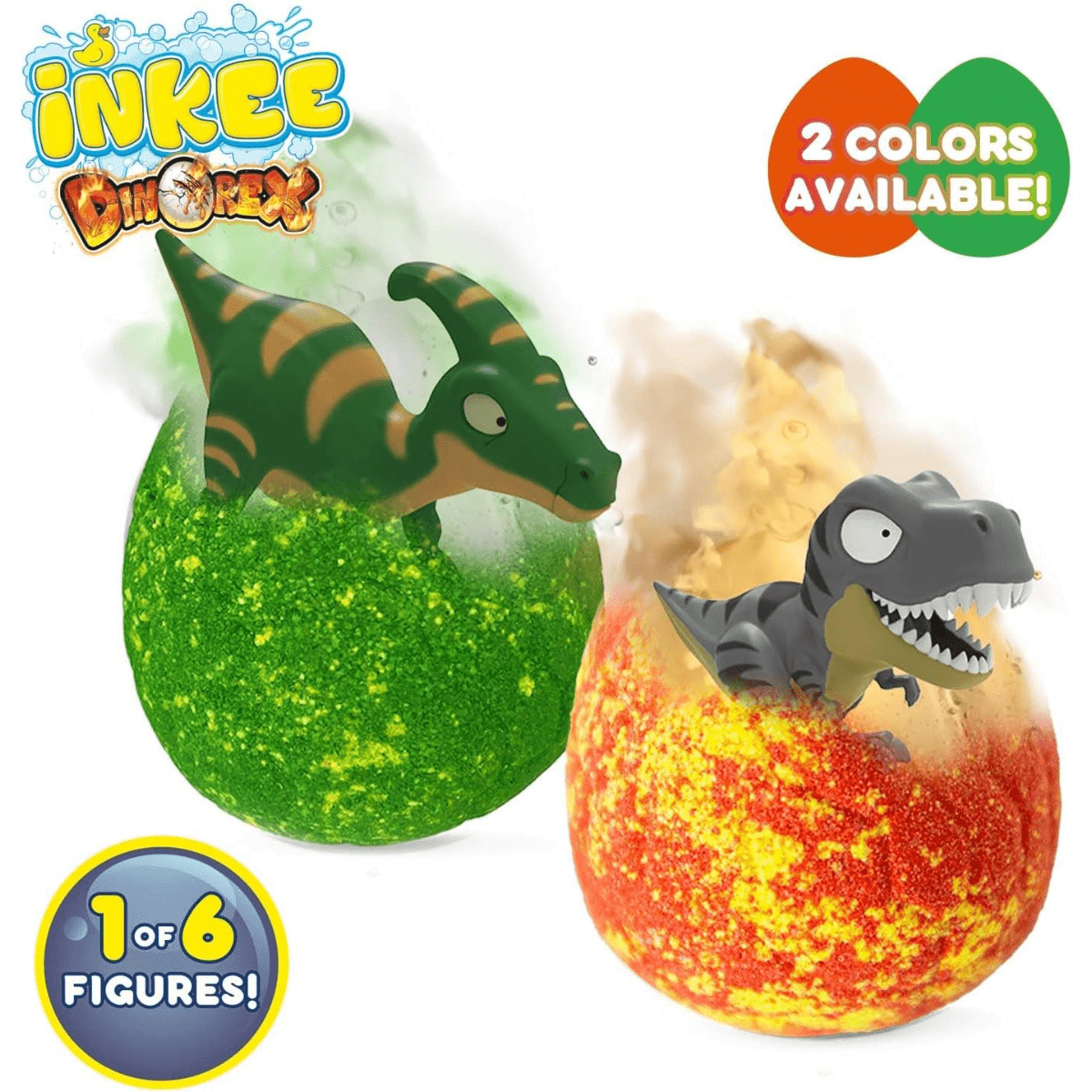 CRAZE Inkee Dinorex, bath bomb + toy - Lastenurk.com