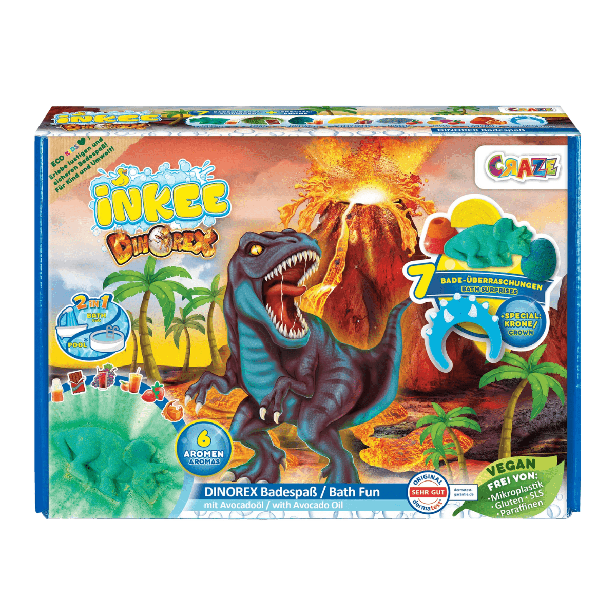 CRAZE Inkee Dinorex gift box - Lastenurk.com