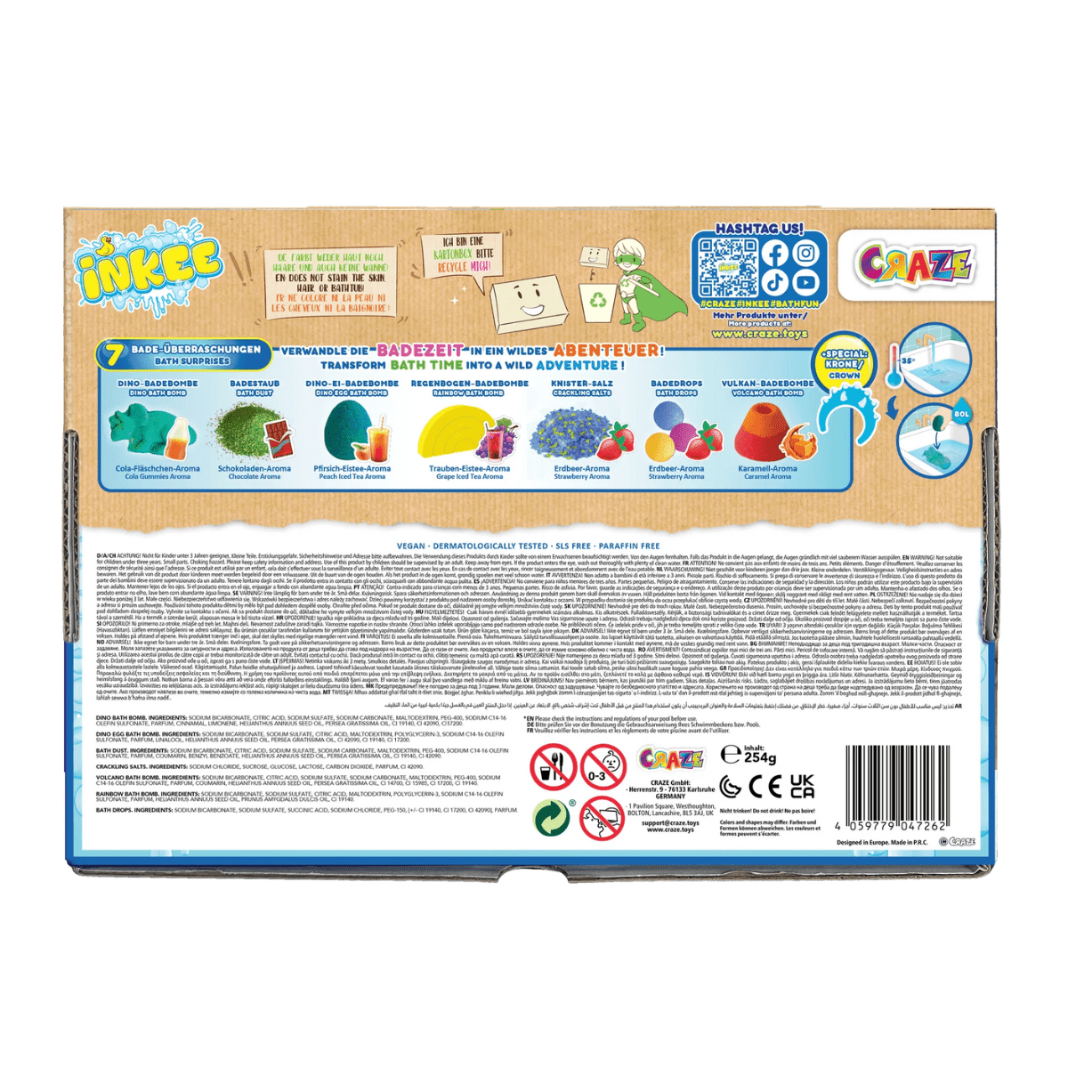 CRAZE Inkee Dinorex gift box - Lastenurk.com