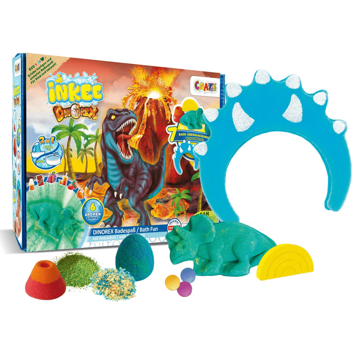 CRAZE Inkee Dinorex gift box - Lastenurk.com