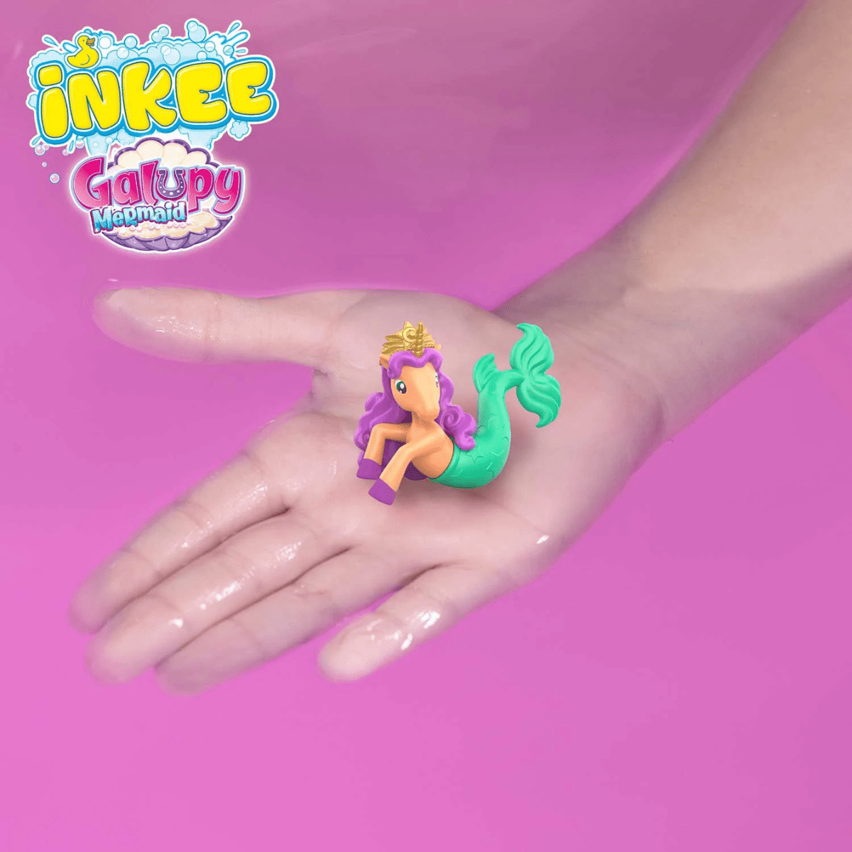 CRAZE Inkee Galupy Mermaid, bath bomb + toy - Lastenurk.com