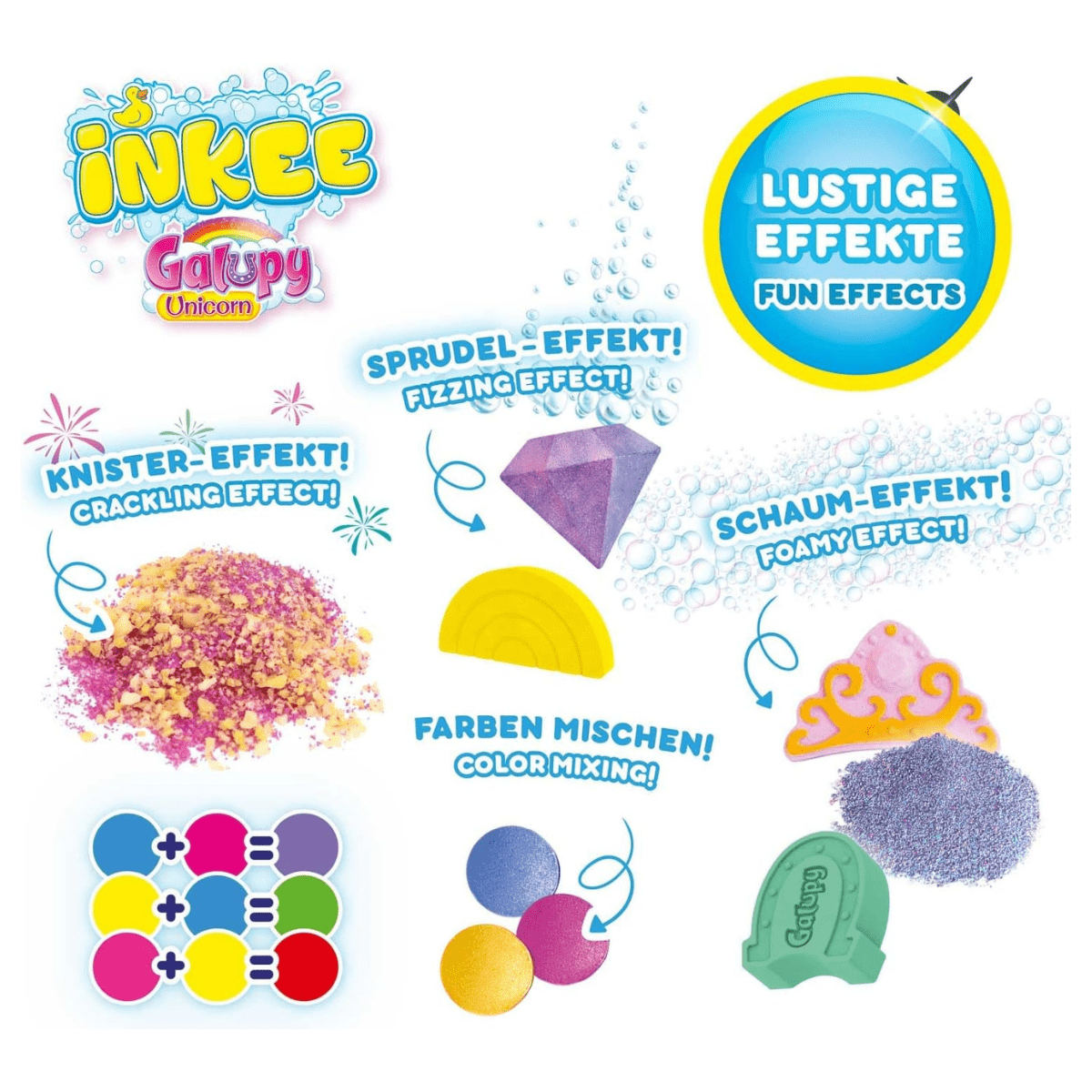 CRAZE Inkee Galupy Unicorn gift box - Lastenurk.com
