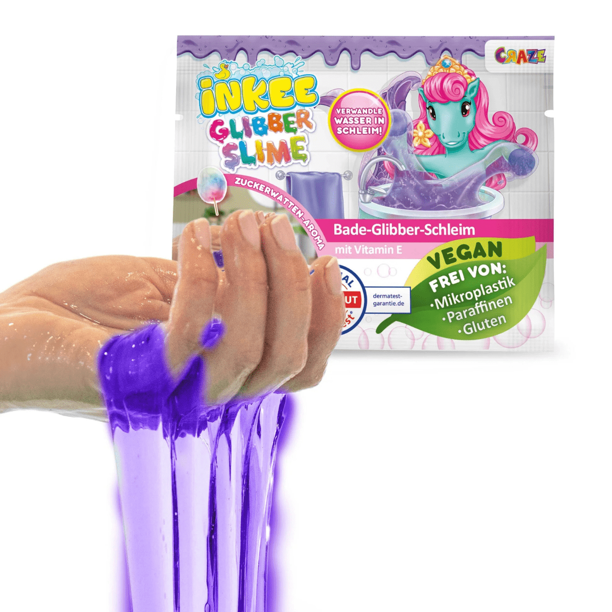 CRAZE Inkee Glibber Slime, 1 tk.