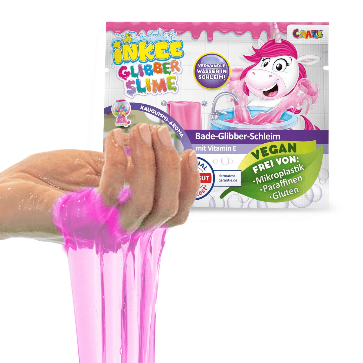 CRAZE Inkee Glibber Slime, 1 tk.