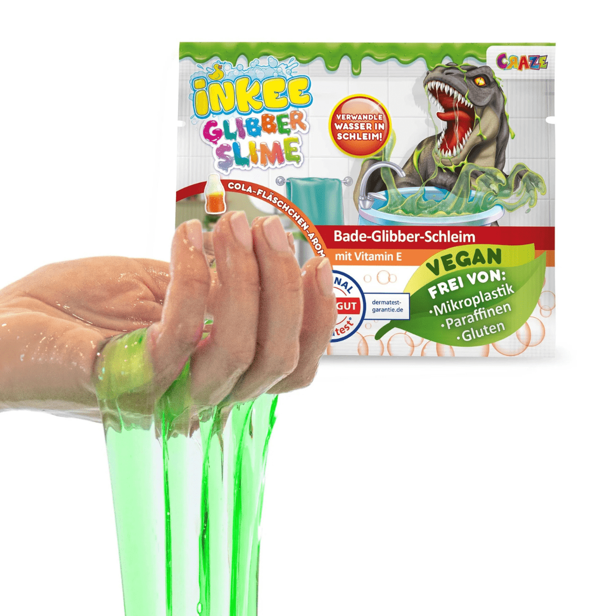 CRAZE Inkee Glibber Slime, 1 pc. - Lastenurk.com