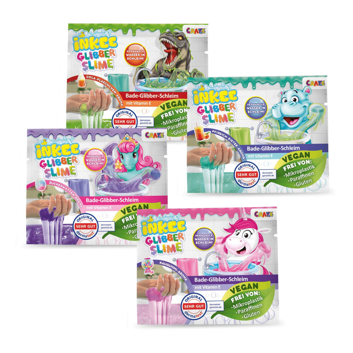 CRAZE Inkee Glibber Slime, 1 pc. - Lastenurk.com