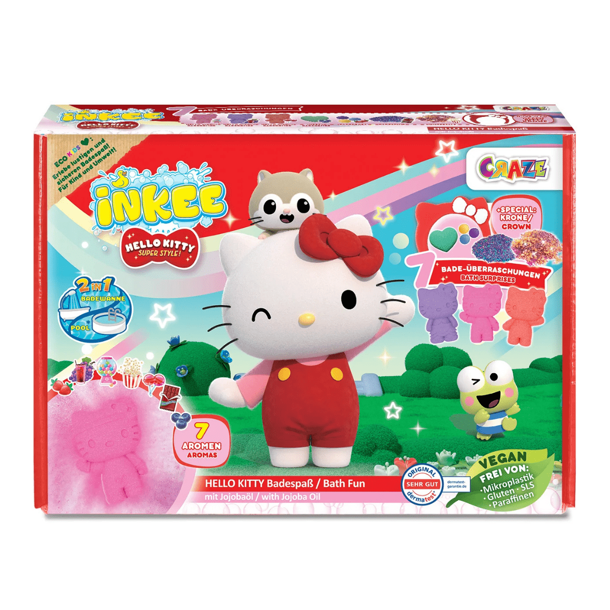 CRAZE Inkee Hello Kitty Bath Fun gift box - Lastenurk.com