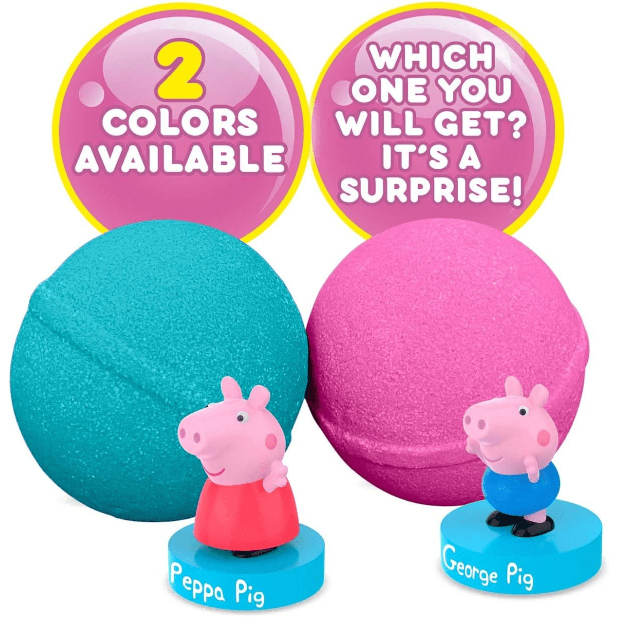 CRAZE Inkee Peppa Pig, bath bomb + toy - Lastenurk.com