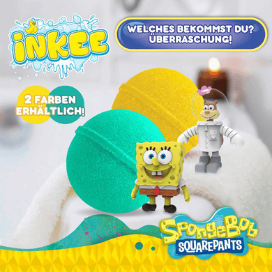 CRAZE Inkee SpongeBob, vannipomm + mänguasi
