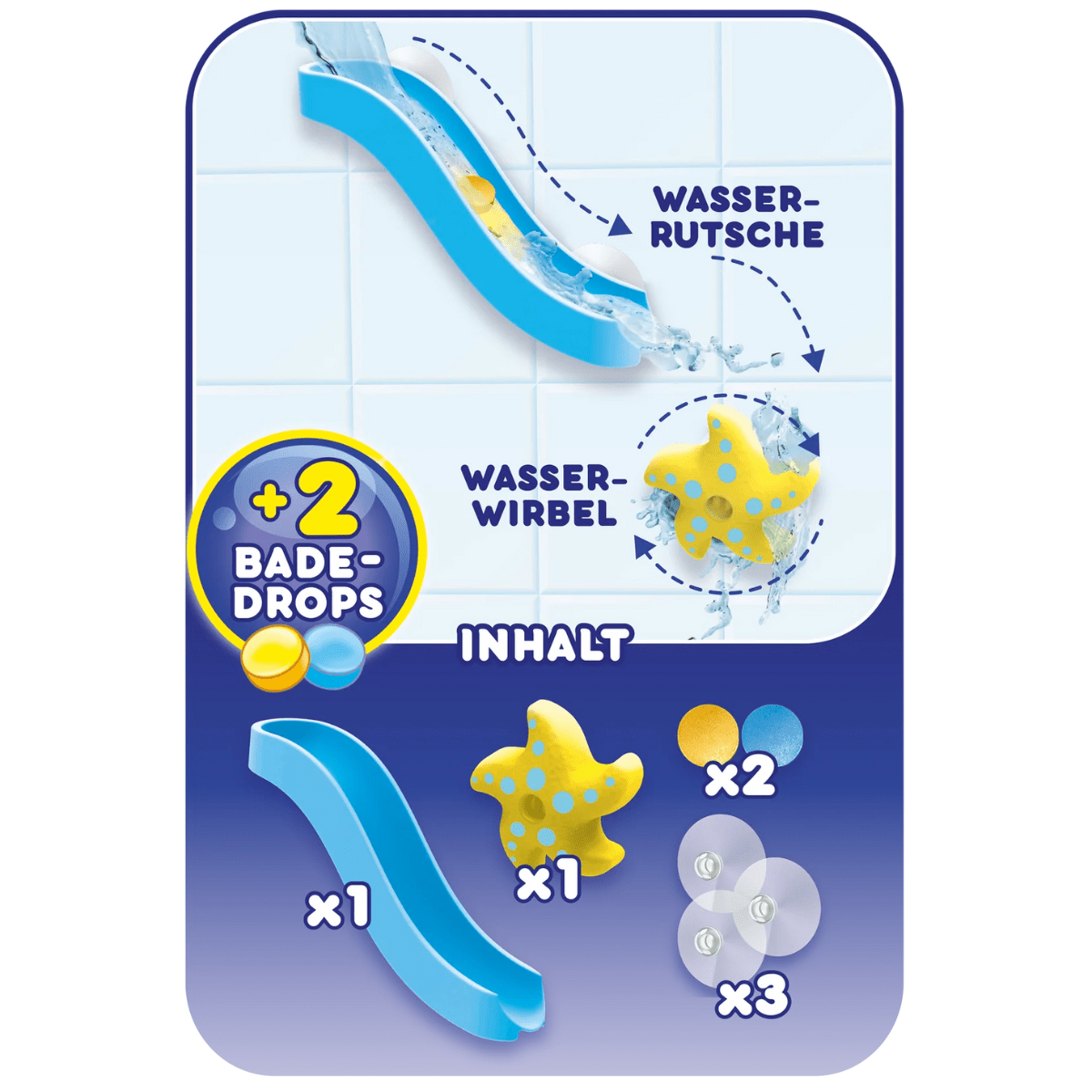 CRAZE Inkee Toys — Bath Slide + Rotating Star - Lastenurk.com