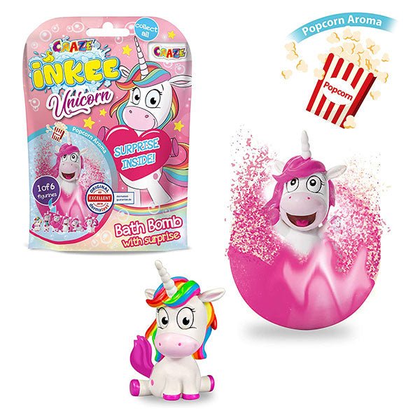 CRAZE Inkee Unicorn, bath bomb + toy - Lastenurk.com