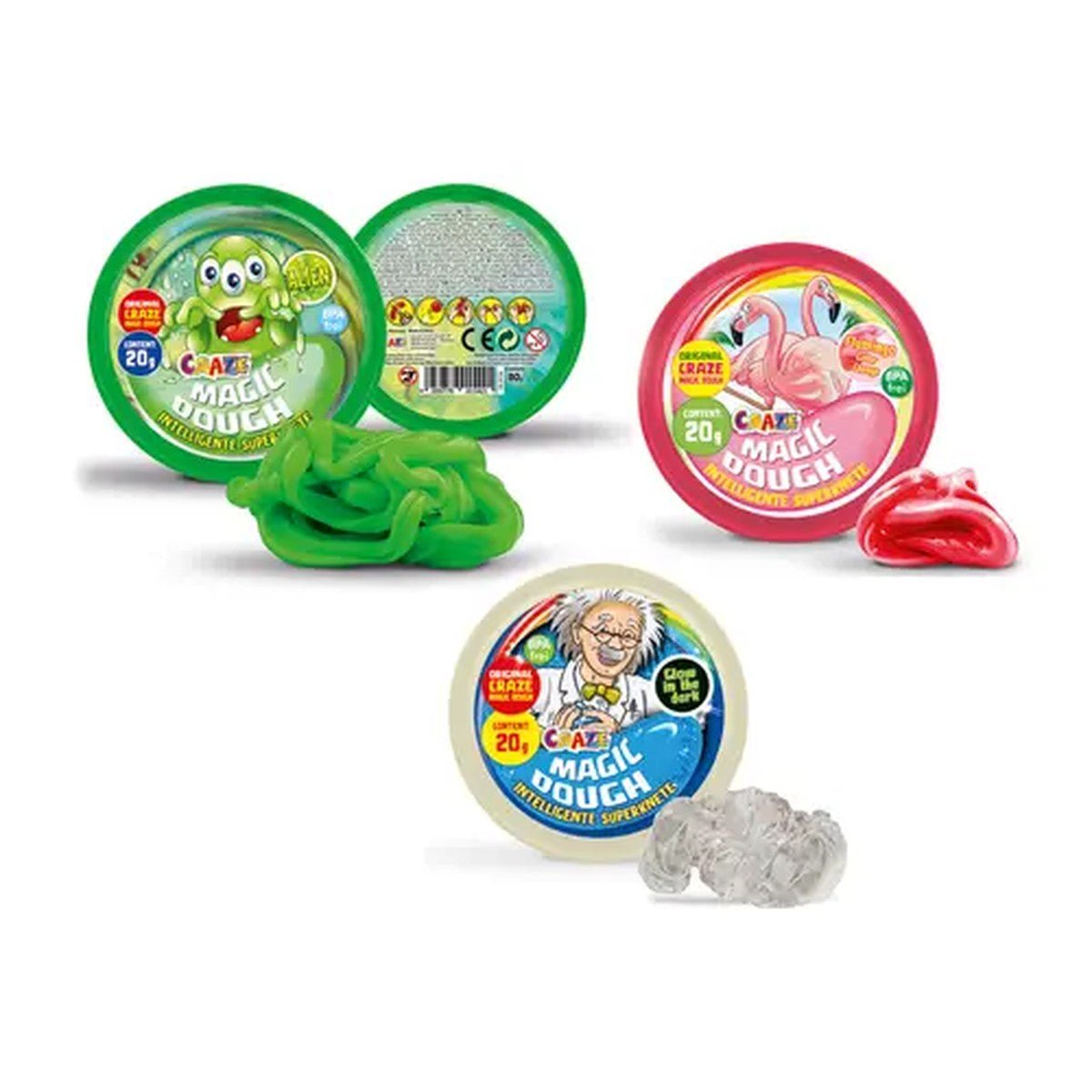 CRAZE Magic Dough Starter, 1 tin - Lastenurk.com