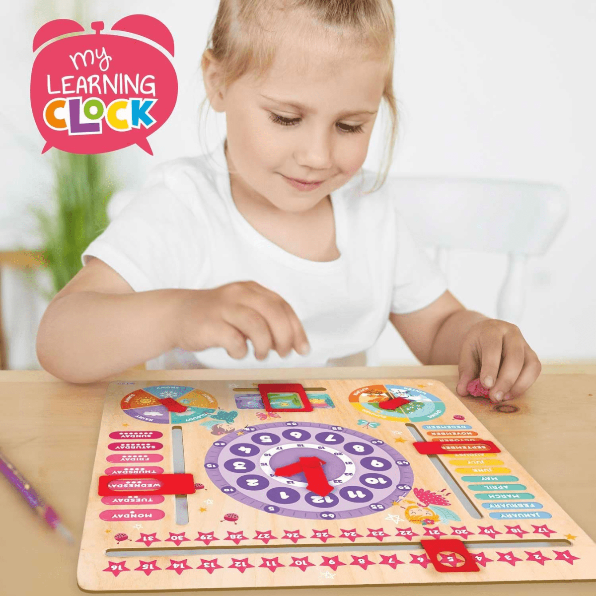 CRAZE My Learning Clock — Princess