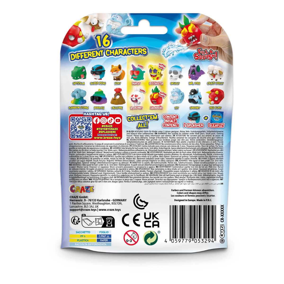 CRAZE Splashers — Collectible Figures - Lastenurk.com